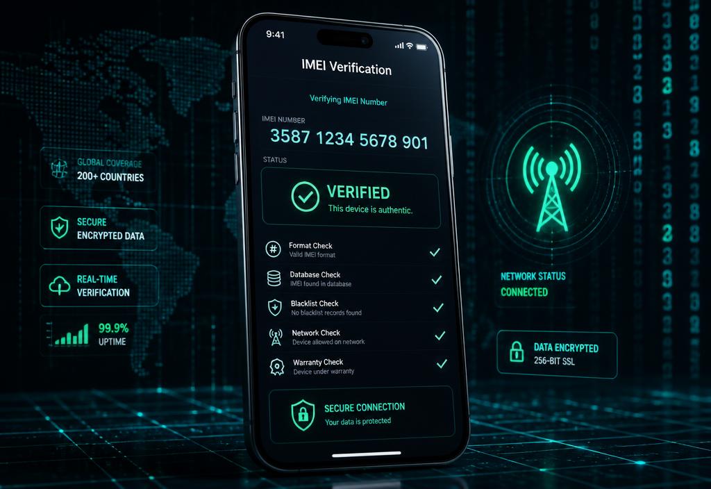 IMEI verification and device authentication